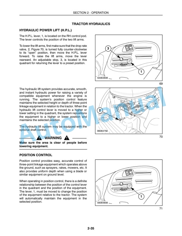 New Holland T2310, T2320 With Cab Tractor Operation and Maintenance Manual 87721385 3 New Holland T2310, T2320 With Cab Tractor Operation and Maintenance Manual 87721385 - Image 3