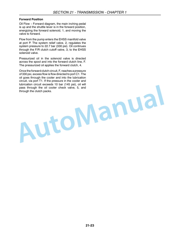 New Holland T2410, T2420 Tractor Repair Manual 87725022 2 New Holland T2410, T2420 Tractor Repair Manual 87725022 - Image 2