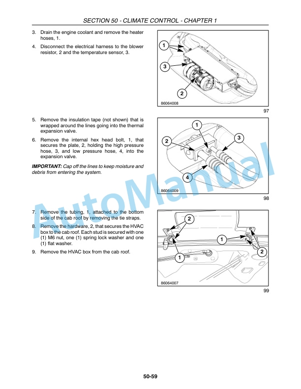New Holland T2410, T2420 Tractor Repair Manual 87725022 4 New Holland T2410, T2420 Tractor Repair Manual 87725022 - Image 4