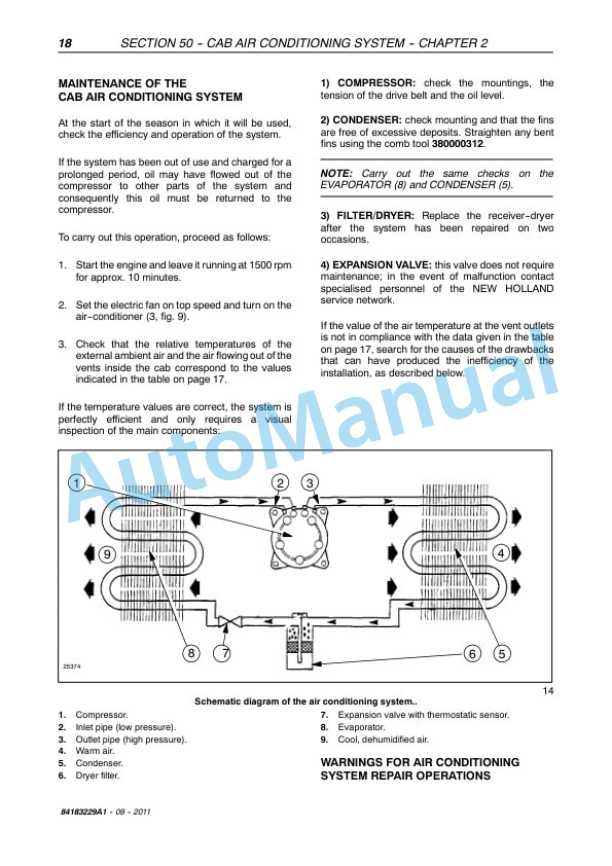 New Holland T3010, T3020, T3030, T3040 Tractor Service Manual 84183229B 4 New Holland T3010, T3020, T3030, T3040 Tractor Service Manual 84183229B - Image 4