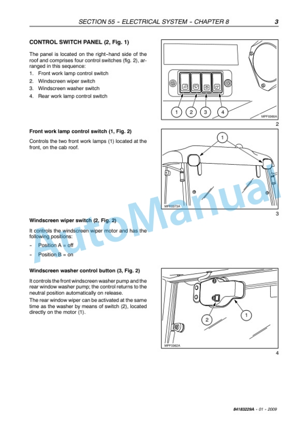 New Holland T3010, T3020, T3030, T3040 Tractor Service Manual 84183229B 5 New Holland T3010, T3020, T3030, T3040 Tractor Service Manual 84183229B - Image 5
