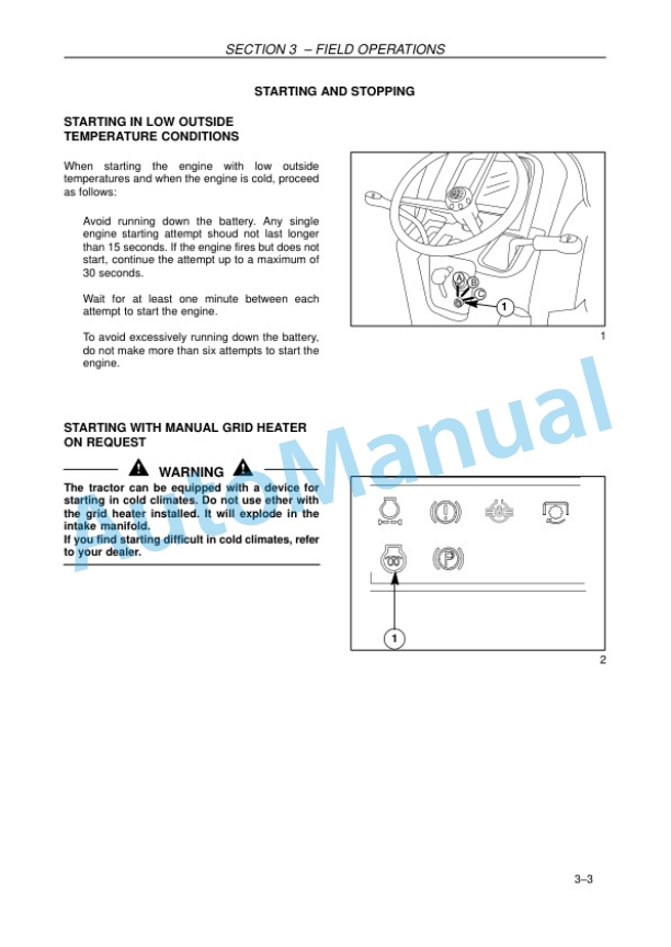 New Holland T3.50F, T3.55F, T3.65F, T3.75F Tractor Operation and Maintenance Manual 47383262 3 New Holland T3.50F, T3.55F, T3.65F, T3.75F Tractor Operation and Maintenance Manual 47383262 - Image 3
