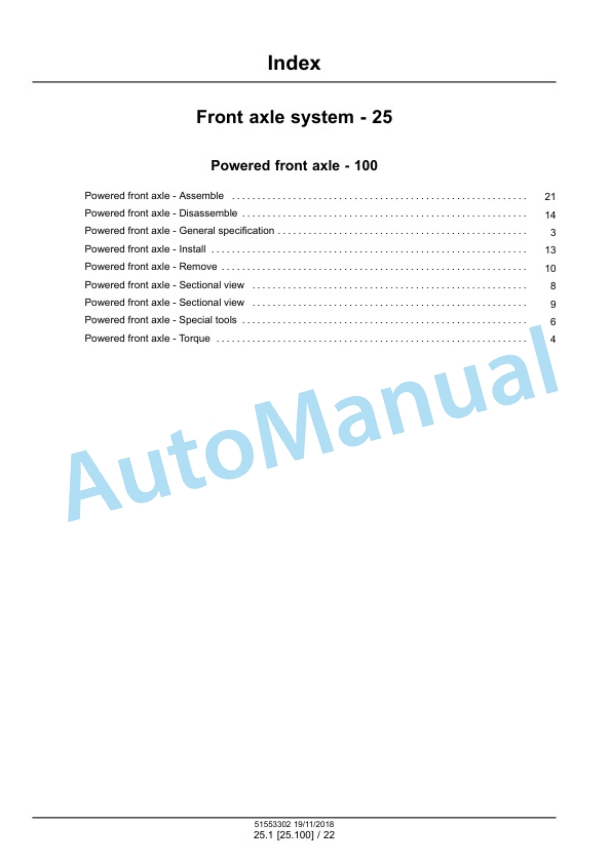 New Holland T3.60F, T3.70F, T3.80F Tractor Service Manual 51553302 2 New Holland T3.60F, T3.70F, T3.80F Tractor Service Manual 51553302 - Image 2