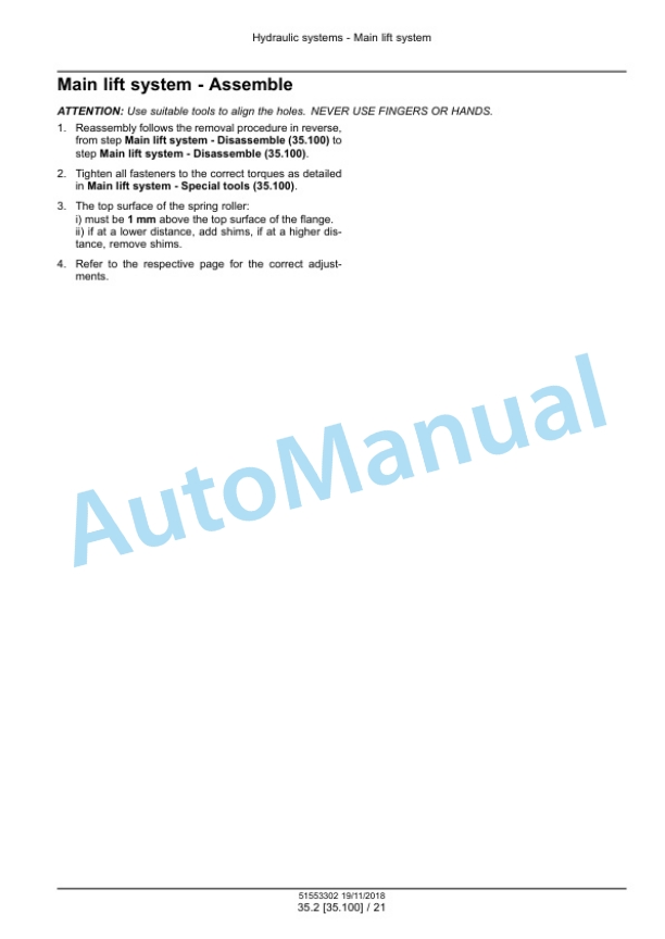 New Holland T3.60F, T3.70F, T3.80F Tractor Service Manual 51553302 3 New Holland T3.60F, T3.70F, T3.80F Tractor Service Manual 51553302 - Image 3