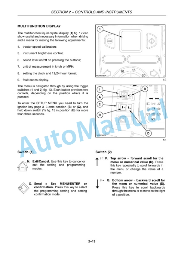 New Holland T4020, T4030, T4040, T4050 Deluxe - Supersteer Tractor Operation and Maintenance Manual 47394589 2 New Holland T4020, T4030, T4040, T4050 Deluxe - Supersteer Tractor Operation and Maintenance Manual 47394589 - Image 2