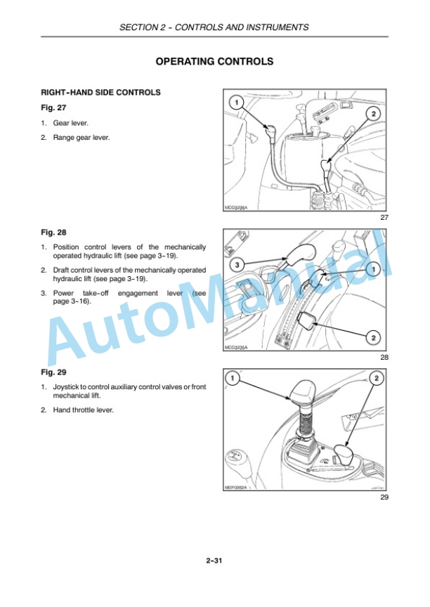 New Holland T4020, T4030, T4040, T4050 Deluxe - Supersteer Tractor Operation and Maintenance Manual 84131258 2 New Holland T4020, T4030, T4040, T4050 Deluxe - Supersteer Tractor Operation and Maintenance Manual 84131258 - Image 2