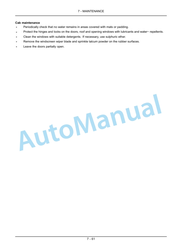 New Holland T4030F, T4040F, T4050F, T4060F Tractor Operation and Maintenance Manual 84518034-5