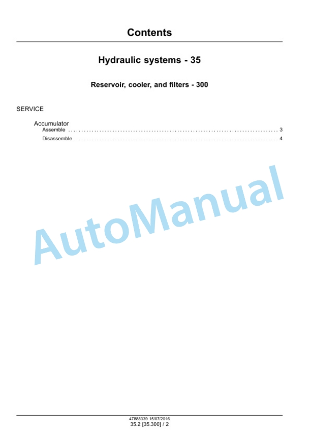 New Holland T4030F, T4040F, T4050F, T4060F Tractor Service Manual 47888339 2 New Holland T4030F, T4040F, T4050F, T4060F Tractor Service Manual 47888339 - Image 2
