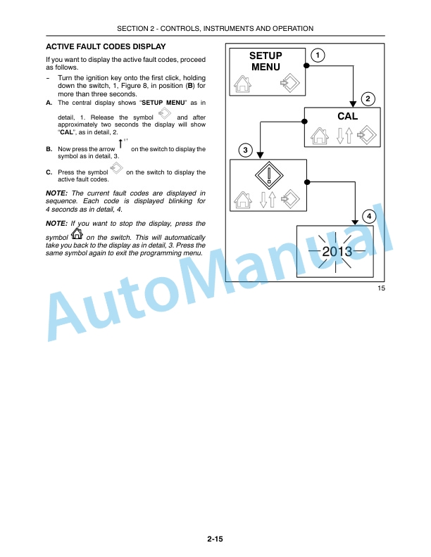 New Holland T4030F, T4040F, T4050F Tractor Operation and Maintenance Manual 87484916 2 New Holland T4030F, T4040F, T4050F Tractor Operation and Maintenance Manual 87484916 - Image 2