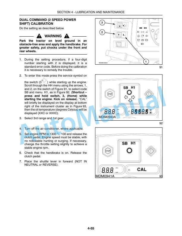 New Holland T4030F, T4040F, T4050F Tractor Operation and Maintenance Manual 87484916 5 New Holland T4030F, T4040F, T4050F Tractor Operation and Maintenance Manual 87484916 - Image 5