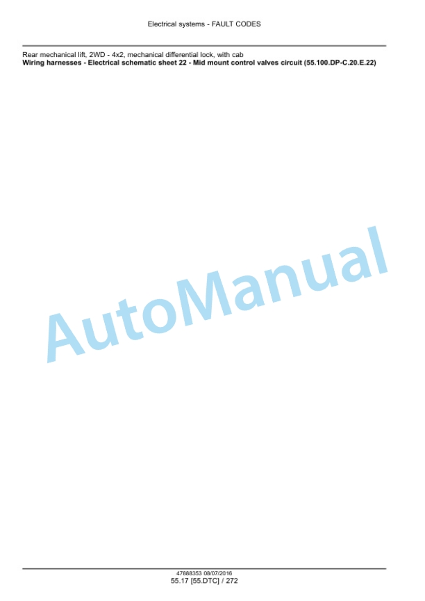 New Holland T4030V, T4040V, T4050V, T4060V Tier 3 Tractor Service Manual 48048531 4 New Holland T4030V, T4040V, T4050V, T4060V Tier 3 Tractor Service Manual 48048531 - Image 4