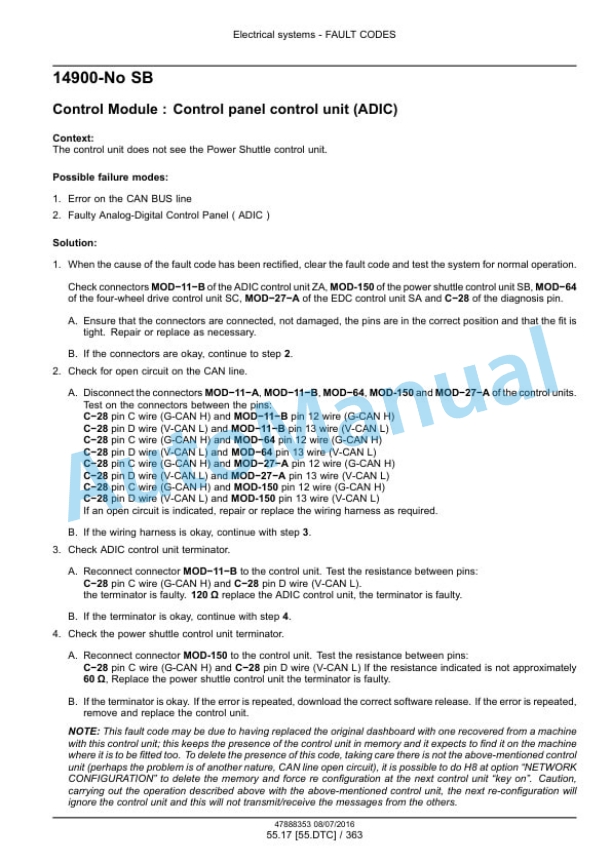 New Holland T4030V, T4040V, T4050V, T4060V Tier 3 Tractor Service Manual 48048531 5 New Holland T4030V, T4040V, T4050V, T4060V Tier 3 Tractor Service Manual 48048531 - Image 5