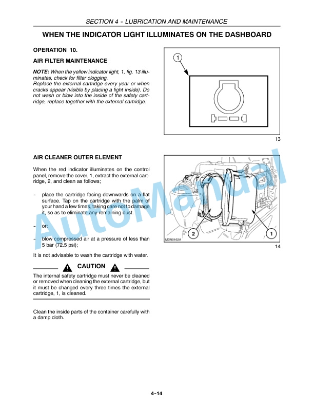 New Holland T4030V, T4040V, T4050V Tractor Operation and Maintenance Manual 84188818 4 New Holland T4030V, T4040V, T4050V Tractor Operation and Maintenance Manual 84188818 - Image 4