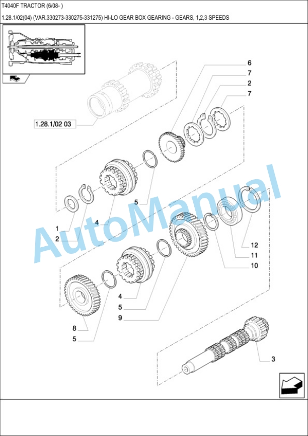New Holland T4040F Tractor Parts Catalogue 2 New Holland T4040F Tractor Parts Catalogue-2