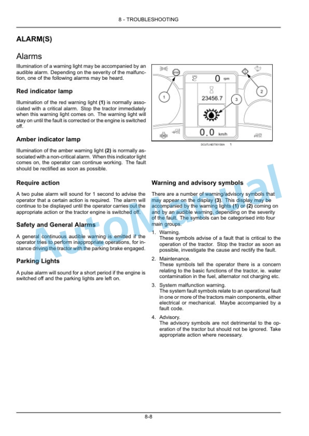 New Holland T4.115 Tractor Operation and Maintenance Manual 47537107 5 New Holland T4.115 Tractor Operation and Maintenance Manual 47537107-5