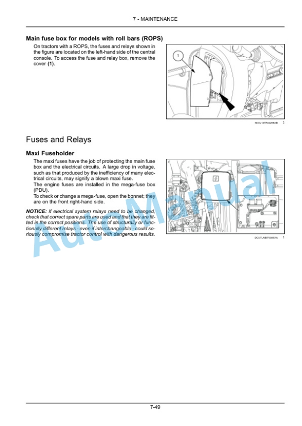 New Holland T4.55, T4.65, T4.75 PowerStar Series Tractor Operation and Maintenance Manual 48071747 5 New Holland T4.55, T4.65, T4.75 PowerStar Series Tractor Operation and Maintenance Manual 48071747-5