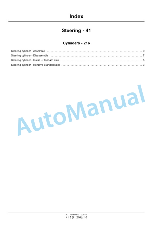 New Holland T4.55, T4.65, T4.75 PowerStar Series Tractor Service Manual 47772169 3 New Holland T4.55, T4.65, T4.75 PowerStar Series Tractor Service Manual 47772169 - Image 3