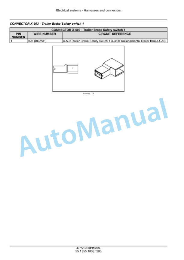 New Holland T4.55, T4.65, T4.75 PowerStar Series Tractor Service Manual 47772169 4 New Holland T4.55, T4.65, T4.75 PowerStar Series Tractor Service Manual 47772169 - Image 4