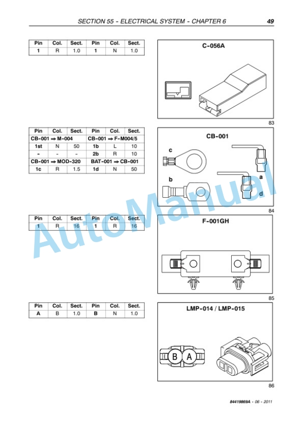 New Holland T4.55, T4.65, T4.75 PowerStar Series Tractor Service Manual 84419869A 5 New Holland T4.55, T4.65, T4.75 PowerStar Series Tractor Service Manual 84419869A - Image 5