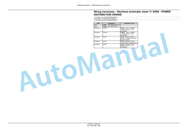 New Holland T4.55, T4.65, T4.75 Tractor Service Manual 51505313 4 New Holland T4.55, T4.65, T4.75 Tractor Service Manual 51505313 - Image 4