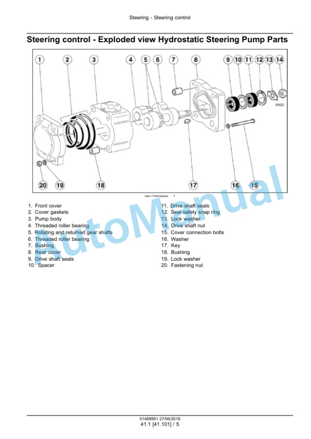 New Holland T4.55S, T4.65S, T4.75S Tractor Service Manual 51489991 4 New Holland T4.55S, T4.65S, T4.75S Tractor Service Manual 51489991 - Image 4