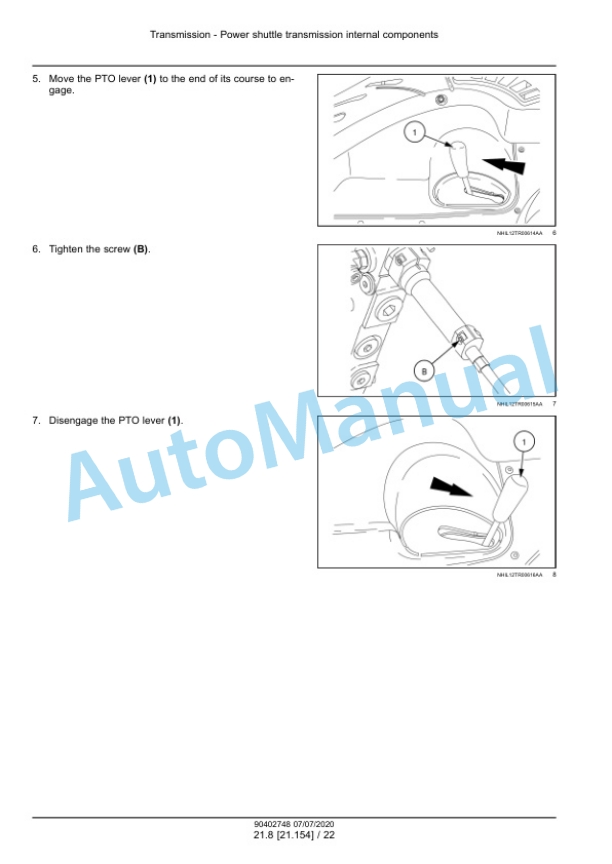 New Holland T4.55S, T4.65S, T4.75S Tractor Service Manual 90402748 2 New Holland T4.55S, T4.65S, T4.75S Tractor Service Manual 90402748 - Image 2