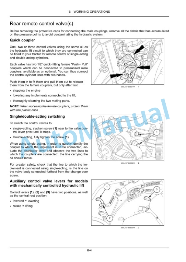 New Holland T4.65V, T4.75V, T4.85V, T4.95V, T4.105V Tractor Operation and Maintenance Manual 48077130 3 New Holland T4.65V, T4.75V, T4.85V, T4.95V, T4.105V Tractor Operation and Maintenance Manual 48077130-3