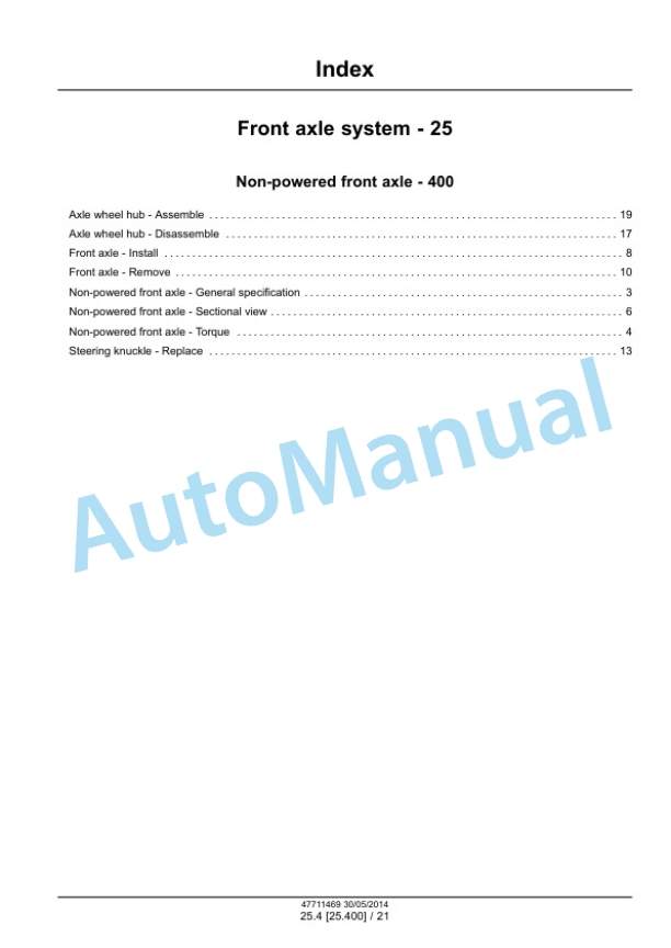 New Holland T4.75 PowerStar Tier 4B Final Tractor Service Manual 47711469 2 New Holland T4.75 PowerStar Tier 4B Final Tractor Service Manual 47711469 - Image 2