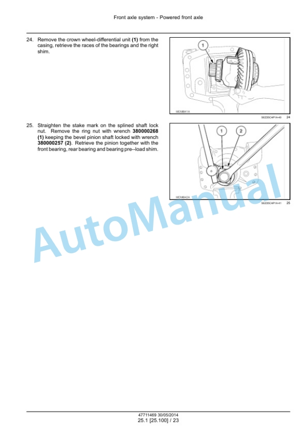 New Holland T4.75 PowerStar Tier 4B Final Tractor Service Manual 47712632 2 New Holland T4.75 PowerStar Tier 4B Final Tractor Service Manual 47712632 - Image 2