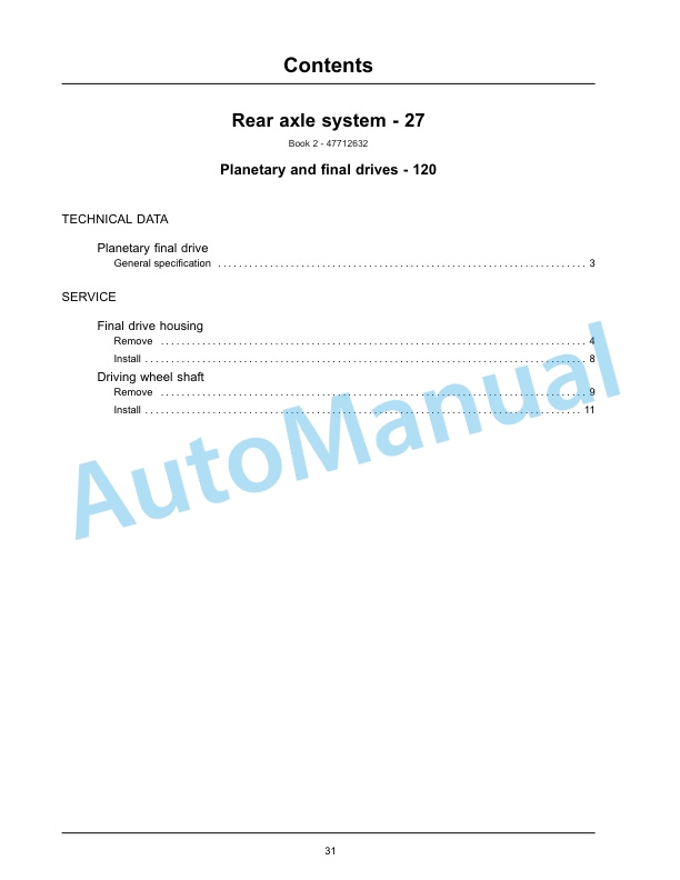 New Holland T4.75 PowerStar Tier 4B Final Tractor Service Manual 47712637-3