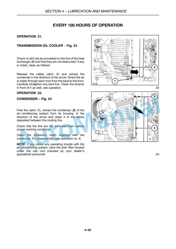 New Holland T4.75 Tractor Operation and Maintenance Manual 84571289 4 New Holland T4.75 Tractor Operation and Maintenance Manual 84571289-4