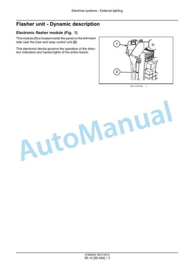 New Holland T4.75F, T4.85F, T4.95F, T4.105F Tier 3 Tractor Service Manual 48017754 5 New Holland T4.75F, T4.85F, T4.95F, T4.105F Tier 3 Tractor Service Manual 48017754 - Image 5