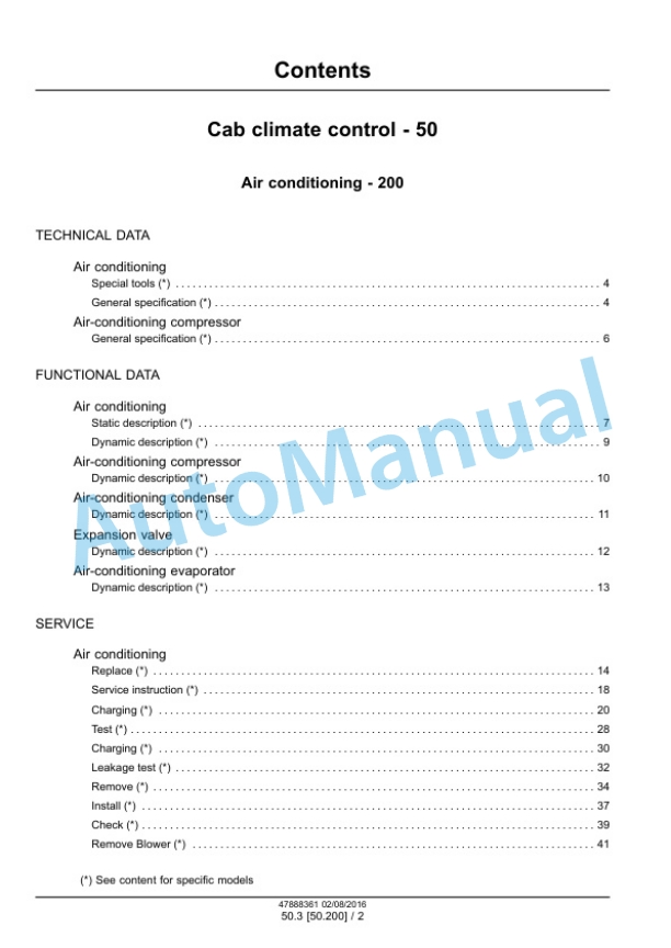 New Holland T4.75F, T4.85F, T4.95F, T4.105F Tractor Service Manual 47888361 3 New Holland T4.75F, T4.85F, T4.95F, T4.105F Tractor Service Manual 47888361 - Image 3