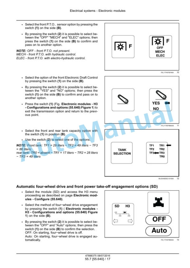New Holland T4.75V, T4.85V, T4.95V, T4.105V Tier 3 Tractor Service Manual 48038300 3 New Holland T4.75V, T4.85V, T4.95V, T4.105V Tier 3 Tractor Service Manual 48038300 - Image 3
