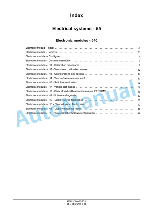 New Holland T4.75V, T4.85V, T4.95V, T4.105V Tier 3 Tractor Service Manual 48038300 4 New Holland T4.75V, T4.85V, T4.95V, T4.105V Tier 3 Tractor Service Manual 48038300 - Image 4