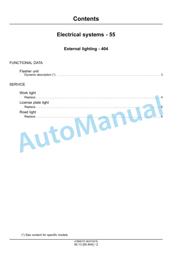 New Holland T4.75V, T4.85V, T4.95V, T4.105V Tier 3 Tractor Service Manual 48038300 5 New Holland T4.75V, T4.85V, T4.95V, T4.105V Tier 3 Tractor Service Manual 48038300 - Image 5