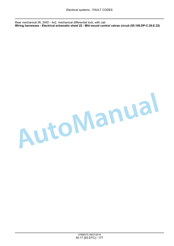 New Holland T4.75V, T4.85V, T4.95V, T4.105V Tier 3 Tractor Service Manual 48038301 3 New Holland T4.75V, T4.85V, T4.95V, T4.105V Tier 3 Tractor Service Manual 48038301 - Image 3