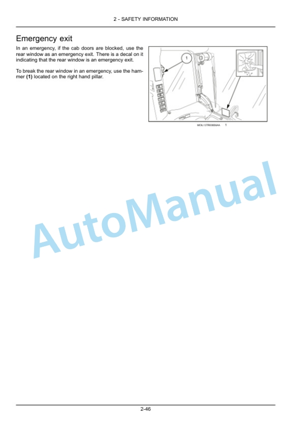 New Holland T4.80F, T4.90F, T4.100F, T4.110F Tractor Operation and Maintenance Manual 47847495 2 New Holland T4.80F, T4.90F, T4.100F, T4.110F Tractor Operation and Maintenance Manual 47847495-2