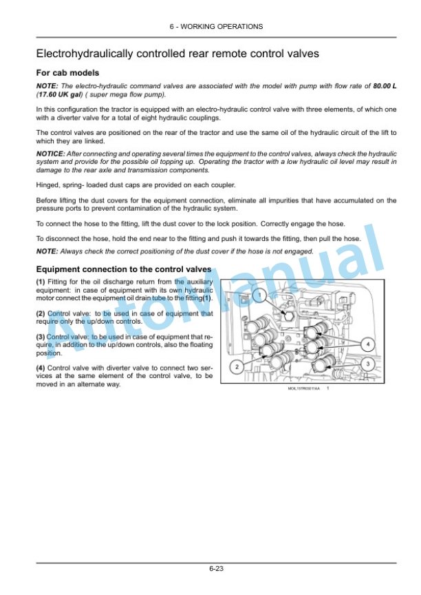 New Holland T4.80F, T4.90F, T4.100F, T4.110F Tractor Operation and Maintenance Manual 47847495 3 New Holland T4.80F, T4.90F, T4.100F, T4.110F Tractor Operation and Maintenance Manual 47847495-3