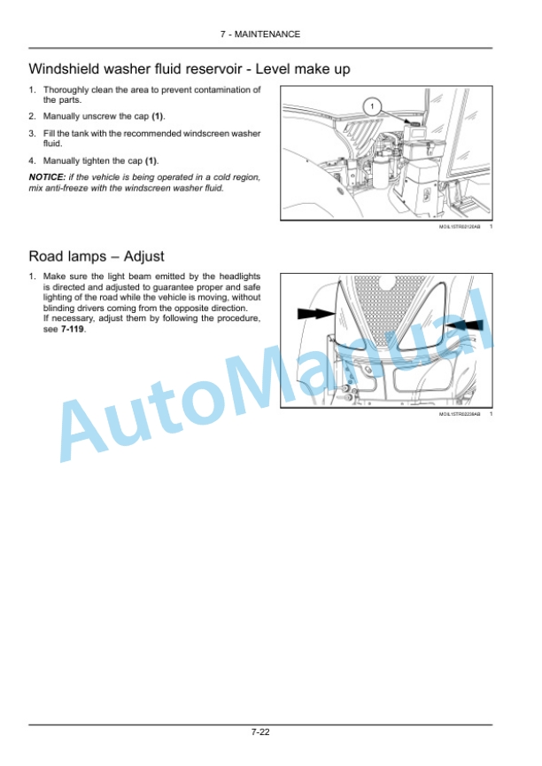 New Holland T4.80F, T4.90F, T4.100F, T4.110F Tractor Operation and Maintenance Manual 47847495 4 New Holland T4.80F, T4.90F, T4.100F, T4.110F Tractor Operation and Maintenance Manual 47847495-4