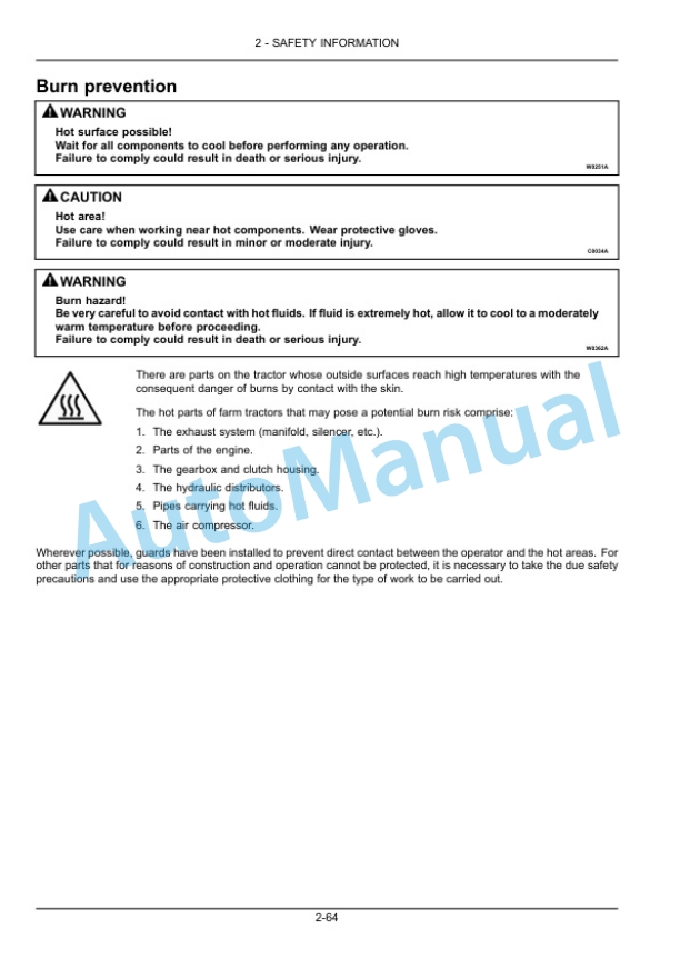 New Holland T4.80F, T4.90F, T4.100F, T4.110F Tractor Operation and Maintenance Manual 51602020 2 New Holland T4.80F, T4.90F, T4.100F, T4.110F Tractor Operation and Maintenance Manual 51602020 - Image 2