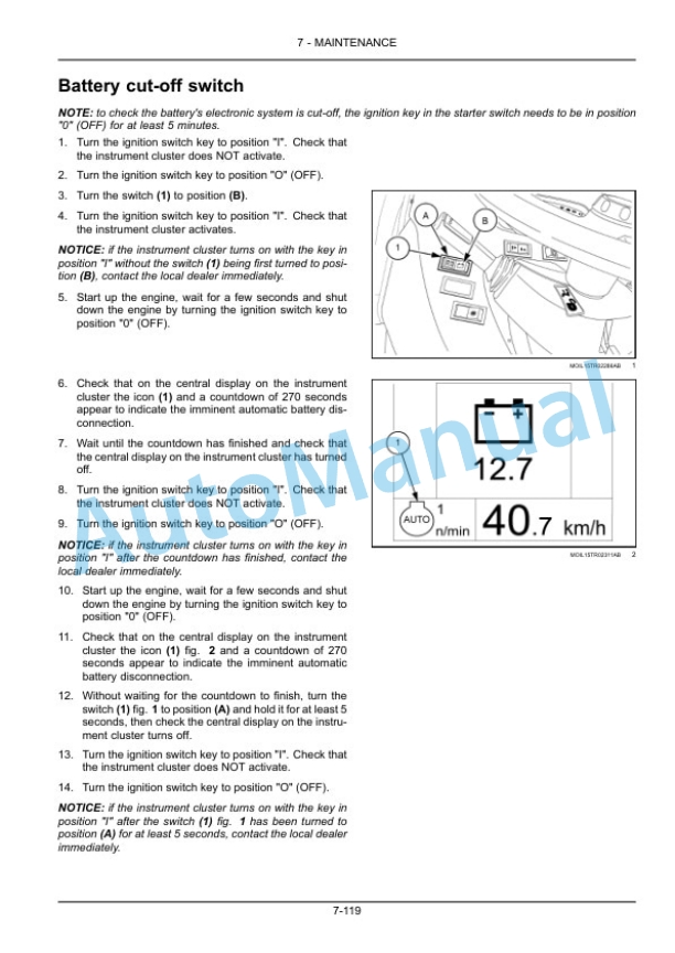 New Holland T4.80F, T4.90F, T4.100F, T4.110F Tractor Operation and Maintenance Manual 51602028 5 New Holland T4.80F, T4.90F, T4.100F, T4.110F Tractor Operation and Maintenance Manual 51602028 - Image 5