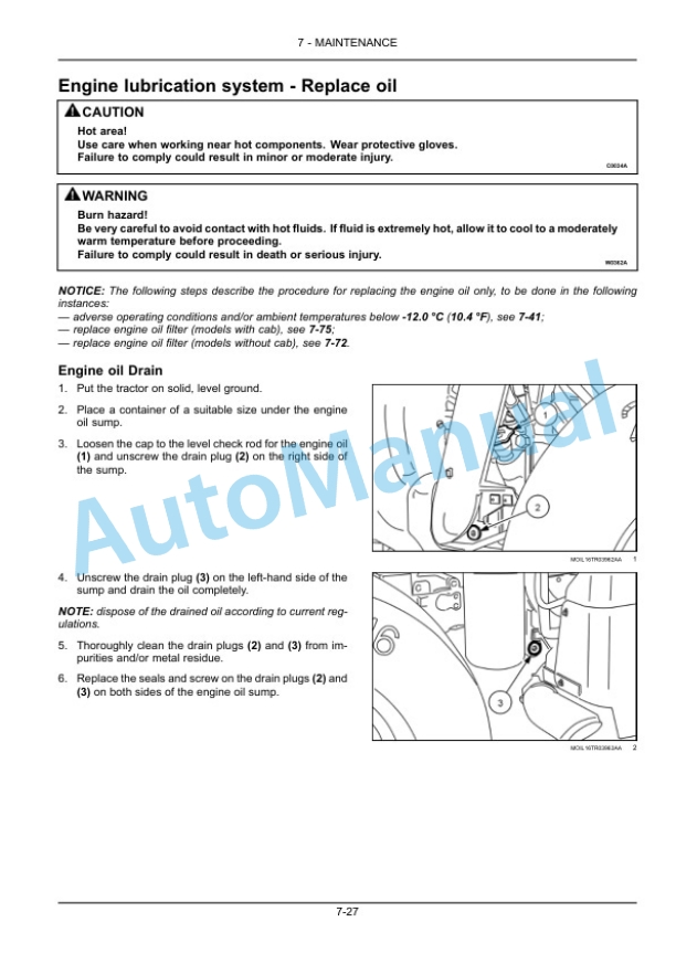 New Holland T4.80F, T4.90F, T4.100F, T4.110F Tractor Operation and Maintenance Manual 51602034 4 New Holland T4.80F, T4.90F, T4.100F, T4.110F Tractor Operation and Maintenance Manual 51602034 - Image 4