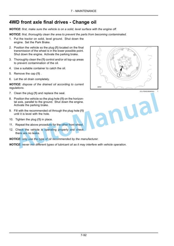 New Holland T4.80LP, T4.90LP, T4.100LP, T4.110LP Tractor Operation and Maintenance Manual 47847675 5 New Holland T4.80LP, T4.90LP, T4.100LP, T4.110LP Tractor Operation and Maintenance Manual 47847675 - Image 5