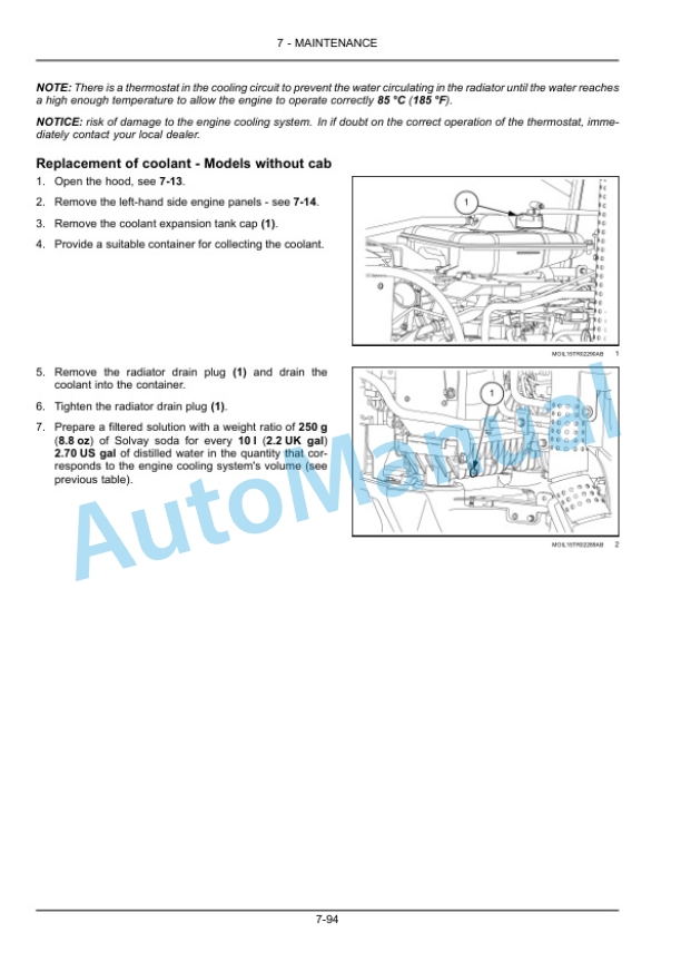 New Holland T4.80LP, T4.90LP, T4.100LP, T4.110LP Tractor Operation and Maintenance Manual 51587130 5 New Holland T4.80LP, T4.90LP, T4.100LP, T4.110LP Tractor Operation and Maintenance Manual 51587130 - Image 5