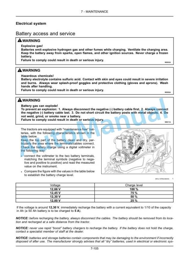 New Holland T4.80N, T4.90N, T4.100N, T4.110N Tractor Operation and Maintenance Manual 47847461 5 New Holland T4.80N, T4.90N, T4.100N, T4.110N Tractor Operation and Maintenance Manual 47847461-5