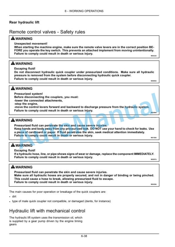 New Holland T4.80N, T4.90N, T4.100N, T4.110N Tractor Operation and Maintenance Manual 47847472 3 New Holland T4.80N, T4.90N, T4.100N, T4.110N Tractor Operation and Maintenance Manual 47847472-3