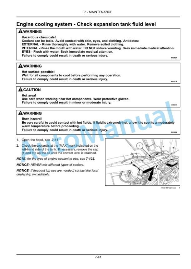 New Holland T4.80N, T4.90N, T4.100N, T4.110N Tractor Operation and Maintenance Manual 48132220 4 New Holland T4.80N, T4.90N, T4.100N, T4.110N Tractor Operation and Maintenance Manual 48132220 - Image 4
