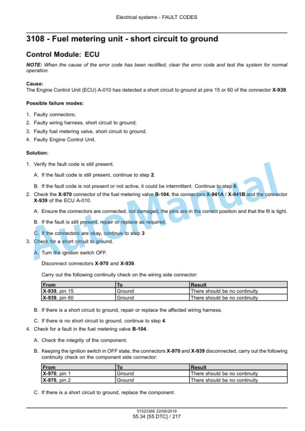 New Holland T4.80V, T4.90V, T4.100V, T4.110V, T4.80N, T4.90N, T4.100N, T4.110N Tractor Service Manual 51523366 5 New Holland T4.80V, T4.90V, T4.100V, T4.110V, T4.80N, T4.90N, T4.100N, T4.110N Tractor Service Manual 51523366 - Image 5