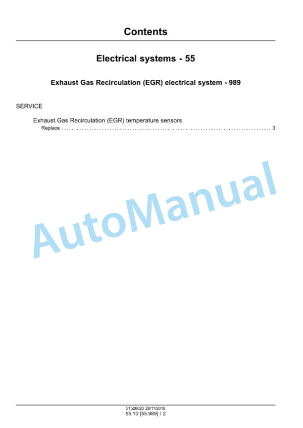 New Holland T4.80V, T4.90V, T4.100V, T4.110V Tier 4A Interim Tractor Service Manual 51526023 4 New Holland T4.80V, T4.90V, T4.100V, T4.110V Tier 4A Interim Tractor Service Manual 51526023 - Image 4